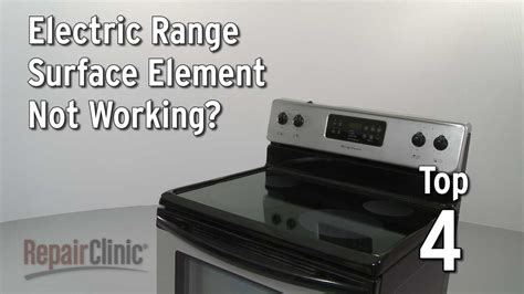 electric stove elements not working